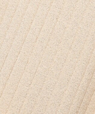 ANY SIS S 【WEB・一部店舗限定】ダブルカラー ニット シャンパン