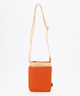 Y'SACCS 【大人のおしゃれ手帖11月号掲載】本上まなみ×Y'SACCS タックラウンドスマートポシェット オレンジ