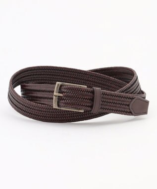 JOSEPH ABBOUD 【キングサイズ・イタリア素材・ストレッチ・日本製】ストレッチレザーベルト