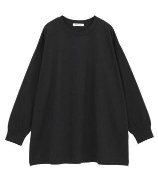 AMERICAN HOLIC コットンロング丈プルオーバー Black