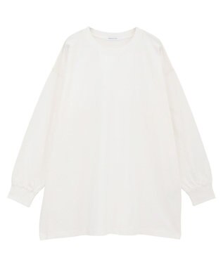 AMERICAN HOLIC コットンロング丈プルオーバー Off White