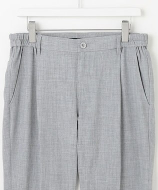 23区GOLF 【MEN】ウールライク　ワンタックテーパードパンツ ライトグレー系