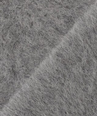 ICB L フォックスアルパカ Vネックプルオーバーニット ライトグレー系