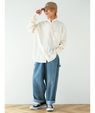 CRAFT STANDARD BOUTIQUE Ｔ／Ｒバンドカラーシャツ Ivory