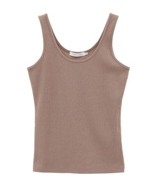 AMERICAN HOLIC リブタンクトップ Mocha