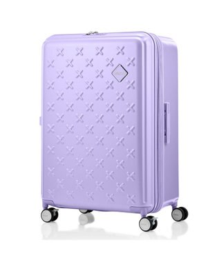 Samsonite アメリカンツーリスター スーツケース 102L(/112L) パクストラ スピナー75 PAXTRA ライラック