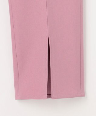 #Newans 【ANSWER for 神戸エレガンス】ウエスト調整可能　センタースリットパンツ ピンク系