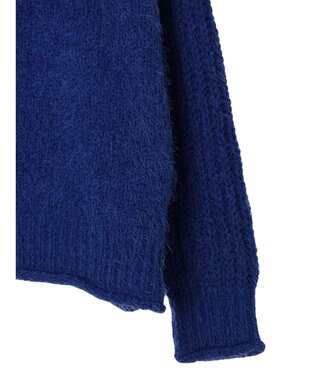 CRAFT STANDARD BOUTIQUE バスケットモールスタンドネックプルオーバー Blue