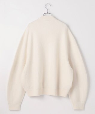 #Newans リラックスフィットドルマンニットブルゾン ホワイト系