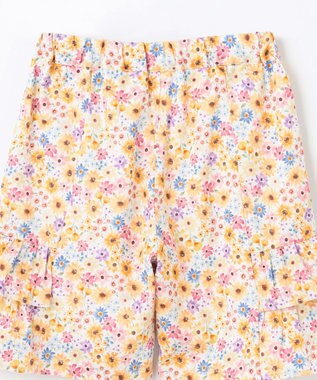組曲 KIDS 【150-160㎝】サマーフラワー ショートパンツ ヒマワリ