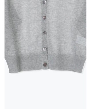 Te chichi Levita14GVネックカーディガン グレー