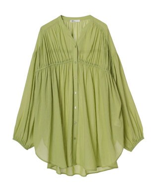 CRAFT STANDARD BOUTIQUE ヴィンテージボイルシャーリングシャツ Lime Green