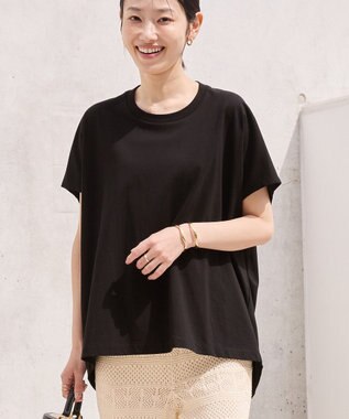 AMERICAN HOLIC フレンチスリーブ後切替プルオーバー Black