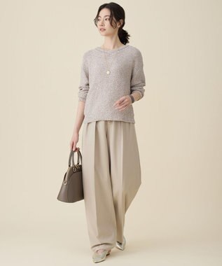 自由区 【カタログ掲載】【MILOS】レザーポケット バッグ モカ