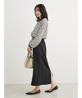 Green Parks ・ＥＬＥＮＣＡＲＥ　ＤＵＥコバナパイピングブラウス Off White