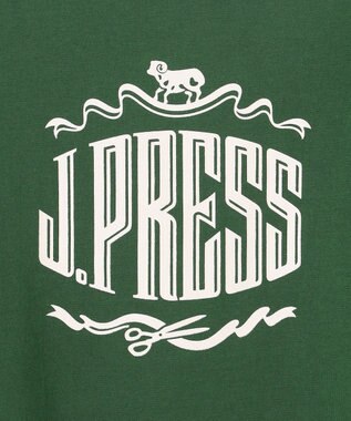 J.PRESS KIDS  【90-130cm】 50/2天竺ロゴＴシャツ カーキ