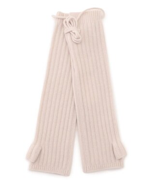 23区 【洗える】ピュアカシミヤ アームウォーマー ベージュ系