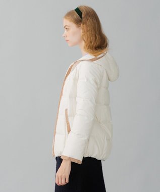 TOCCA HOLIDAY ショートダウンコート アイボリー系