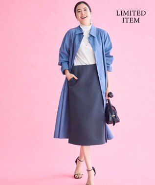 自由区 【WEB限定・セットアップ対応】ダンボールジャージー スカート グレー