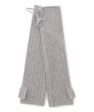 23区 【洗える】ピュアカシミヤ アームウォーマー グレー系