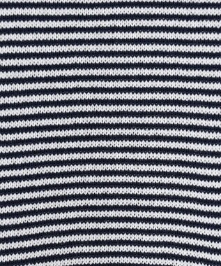 J.PRESS MEN 【Tシャツ感覚で着られる新感覚ニット】ボーダーニット ロングスリーブＴシャツ ネイビー系1