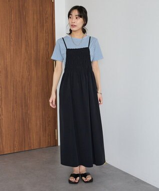 CRAFT STANDARD BOUTIQUE ギャザーデザインキャミワンピース