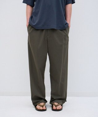 ATON LIGHT TC GABARDINE | ウォッシュドワイドパンツ - UNISEX