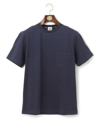 J.PRESS MEN バックプリントTシャツ ネイビー系