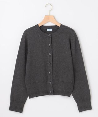 組曲 S 【加藤ローサさん着用】スムースストレッチジャケット カーディガン グレー系