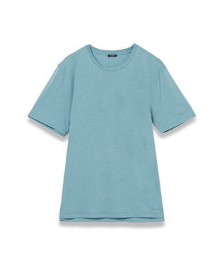 JOSEPH 【洗える】コットンシルク　ジャージーティーシャツ Lagoon