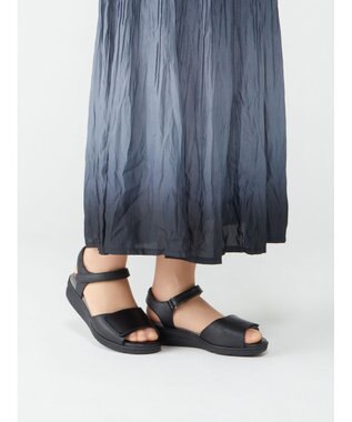 ASICS WALKING ペダラ WC083B 3E ヒール高3.5cm ブラック系