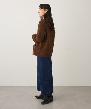 CRAFT STANDARD BOUTIQUE 裏起毛デニムスカート Indigo