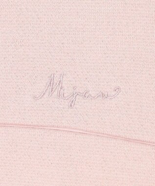 ANY SIS 【貴島明日香さんコラボ】ラメ裏毛猫トレーニャー ペールピンク