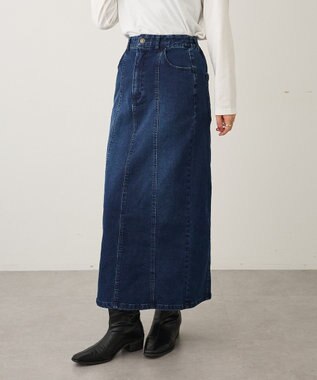 CRAFT STANDARD BOUTIQUE 裏起毛デニムスカート Indigo