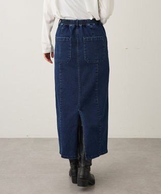 CRAFT STANDARD BOUTIQUE 裏起毛デニムスカート Indigo