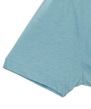 JOSEPH 【洗える】コットンシルク　ジャージーティーシャツ Lagoon