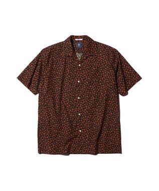  【J.PRESS ORIGINALS】Broad Print 1902 Open Collar Shirt