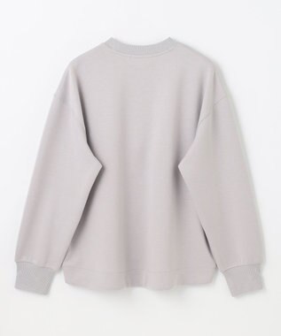 ANY ダンボールエンブロイダリープルオーバー ライトグレー