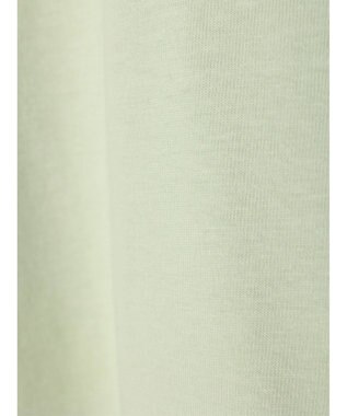 earth music&ecology フォルムスリーブ刺繍ロゴＴＥＥ Off White