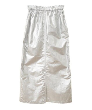 AMERICAN HOLIC ドロストベイカータイトスカート Silver