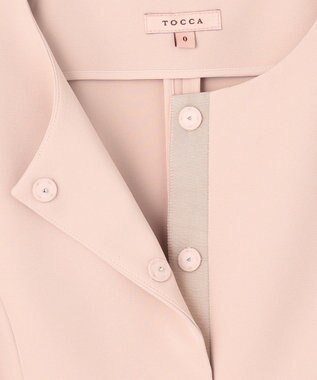 TOCCA 【洗える】FLY FRERRY ジャケット ピンク