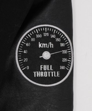 WEGO 【ユニセックス着用ITEM】メルトンワッペンスタジャン ブラック