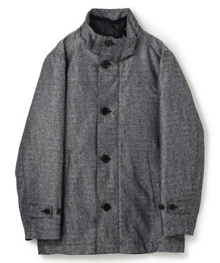 JOSEPH HOMME 新素材【4WAY】ライトラスターシャンブレー　ダウンコート グレー系