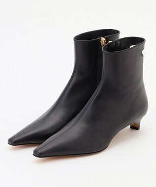 BEIGE， 【一部店舗限定】HENRI EN VARGO / CAROLINE カッティングショートブーツ