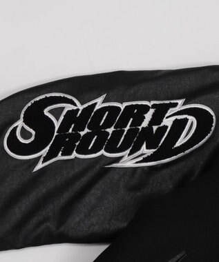 WEGO 【ユニセックス着用ITEM】メルトンワッペンスタジャン ブラック