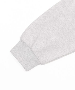 WEGO 【ユニセックス着用ITEM/SMLサイズ展開】グラフィックロゴプルパーカー アッシュグレー