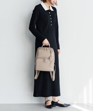 ACE BAGS & LUGGAGE Jewelna Rose フレイヤ・リュック エアリィ ミドル 16263 ジュエルナローズ グレージュ