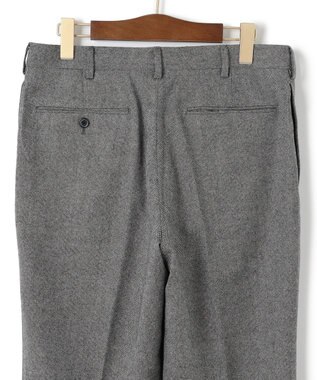 J.PRESS MEN 【定番 / セットアップ対応】マナードシルクホームスパン スラックス ライトグレー系