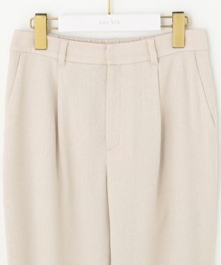 ANY SIS 【セットアップ対応】スラブツイルストレッチ パンツ ベージュ