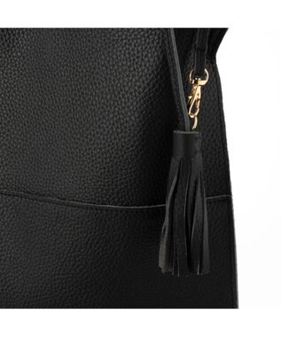 UNBILLION perche / カウレザー裏無し1本手トート ブラック